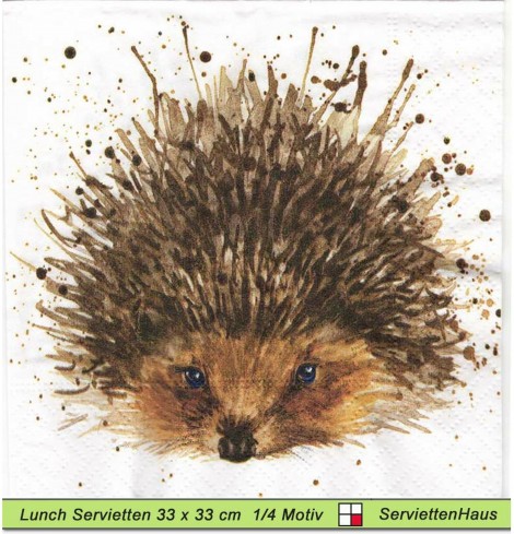 Kleiner Igel - 1 Lunch Serviette