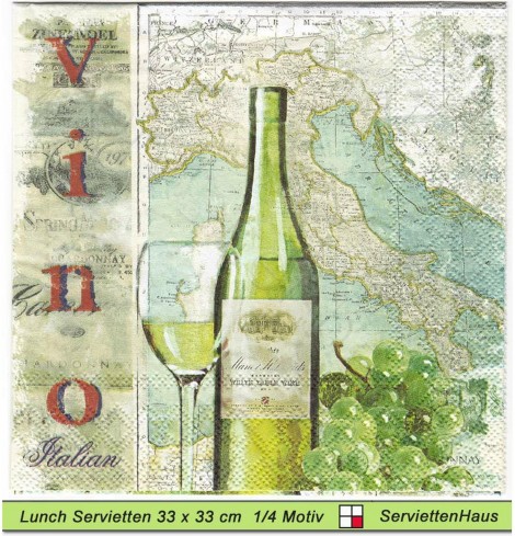 Vino Italian - 1 Lunch Serviette