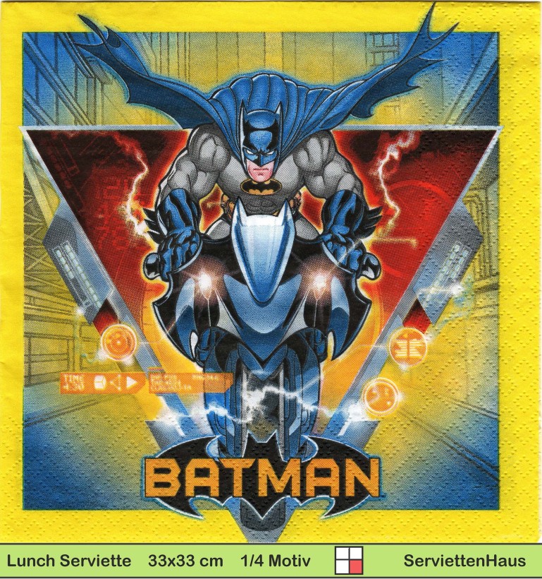 Batman - 1 Lunch Serviette