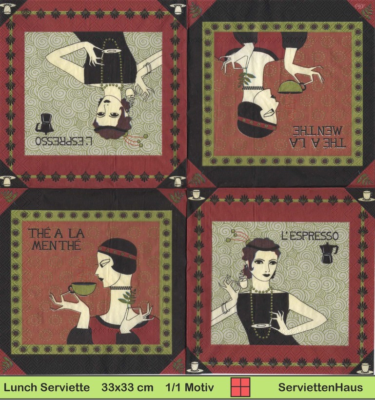 Danica Studio - The a la Menthe - 1 Lunch Serviette