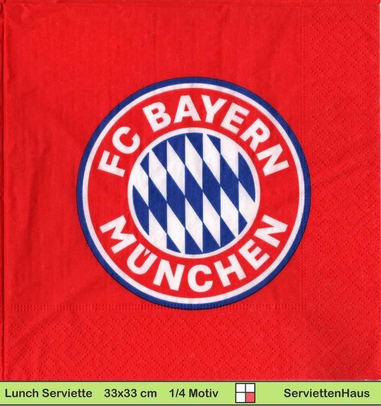 FC Bayern München Mia San Mia - 1 Lunch Serviette