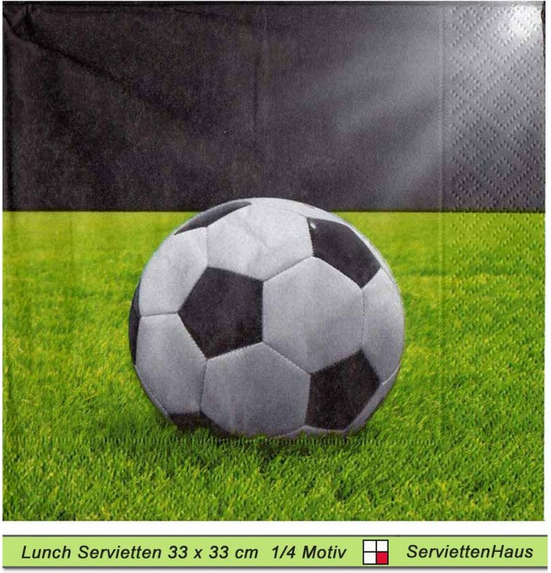Fußball Kick it! - 1 Lunch Serviette