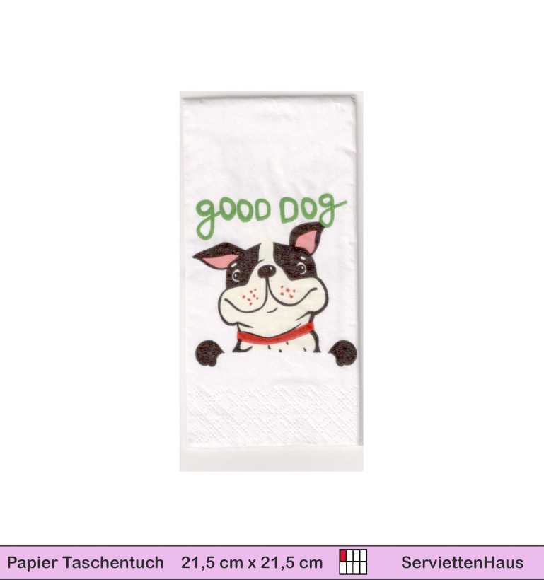 Good Dog  - 1 Taschentuch