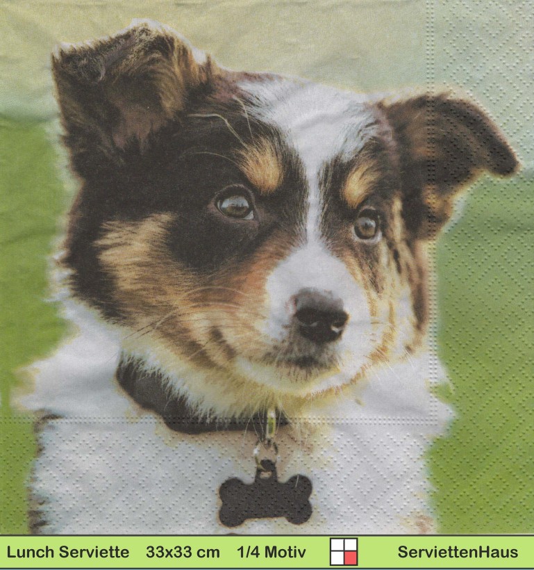 Kleiner süsser Hund - 1 Lunch Serviette