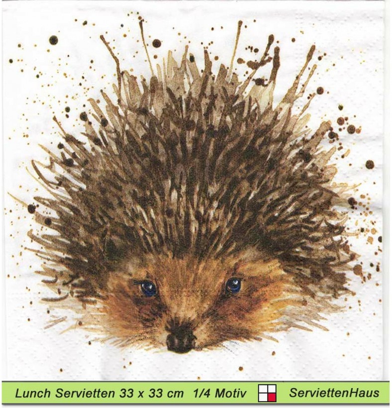 Kleiner Igel - 1 Lunch Serviette
