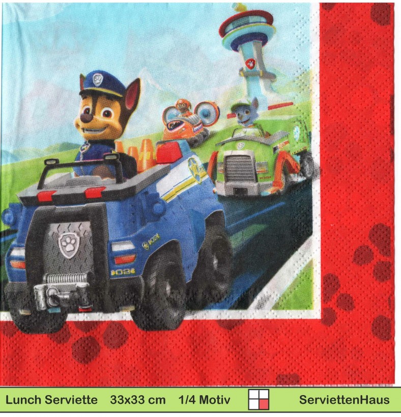 PAW Patrol - 1 Lunch Serviette