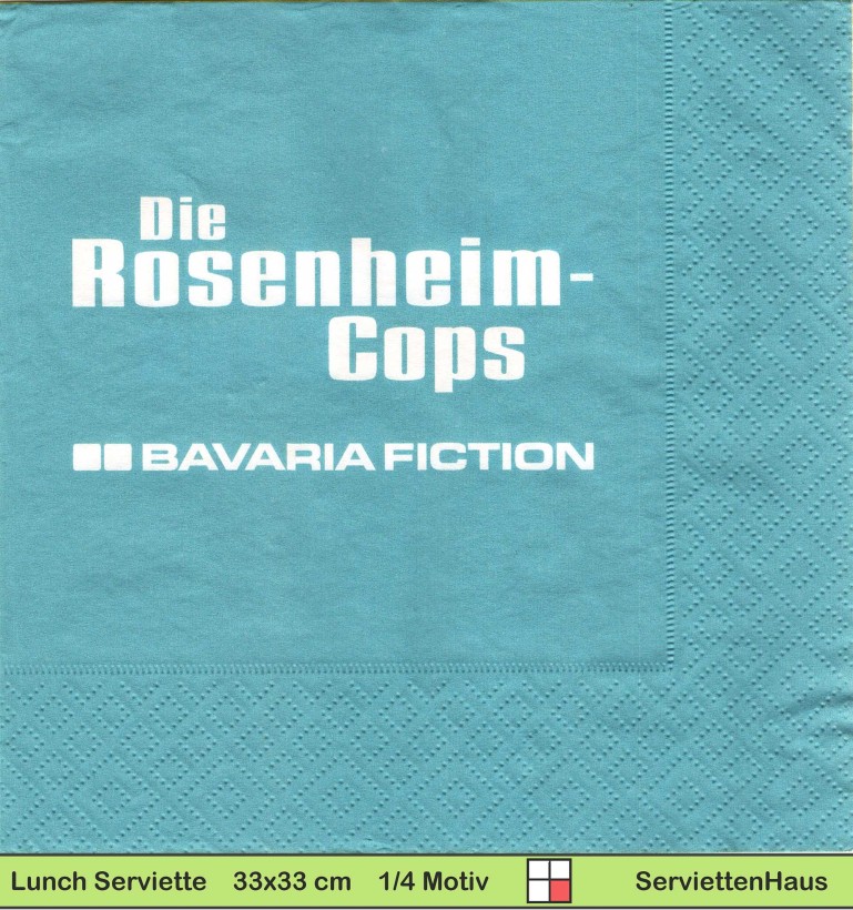 Die Rosenheim Cops - 1 Lunch Serviette