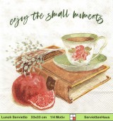 Enjoy the small moments - 1 Lunch Serviette