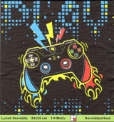 Game Joystick Controller - 1 Lunch Serviette